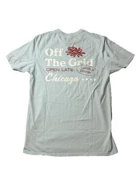 John Summit Off The Grid Records Chicago Blue Shirt Medium